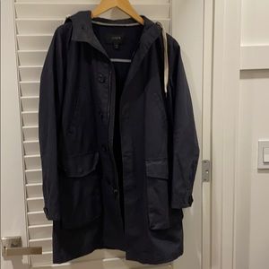 Jcrew water resistant canvas jacket